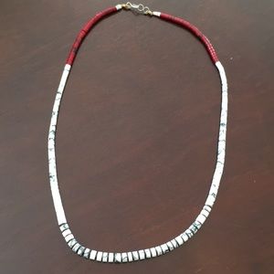 White turquoise necklace